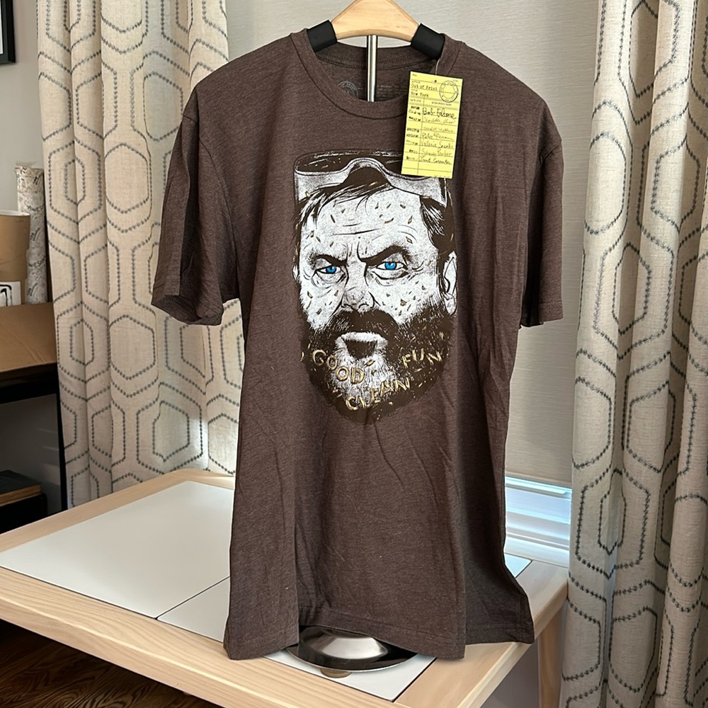 Out of Print Exclusive Limited Run Nick Offerman Good Clean Fun Ron Swanson NWT